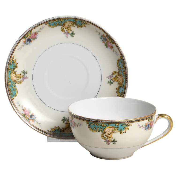 Lorenzo (No #) Flat Cup & Saucer Set