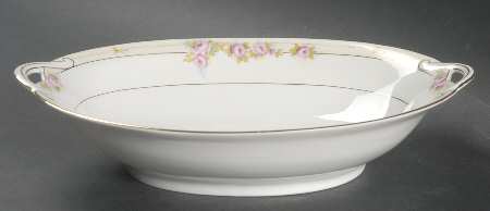 The Lorraine  9" Oval Vegetable Bowl