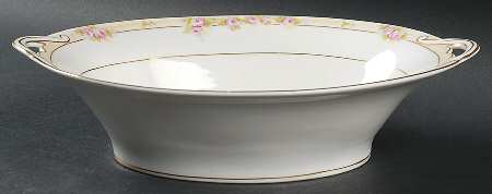 The Lorraine  10" Oval Vegetable Bowl
