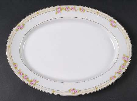 The Lorraine  11" Oval Serving Platter