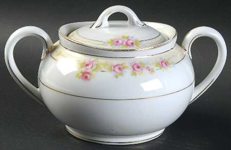 The Lorraine  Sugar Bowl & Lid