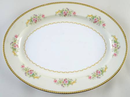 Lorina 16" Oval Serving Platter