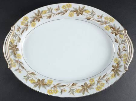 Lorraine 16" Oval Serving Platter