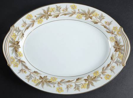 Lorraine 11" Oval Serving Platter