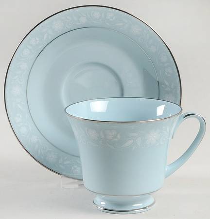 Love Song Footed Cup & Saucer Set