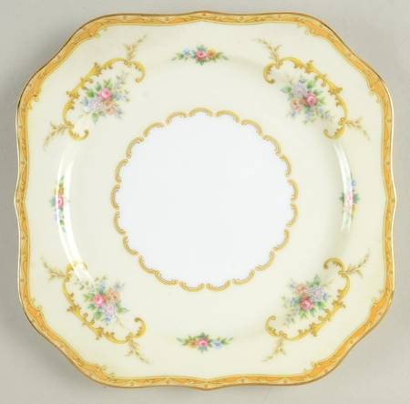 Lotus Square Salad Plate