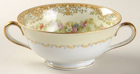 Loyalo Footed Cream Soup Bowl