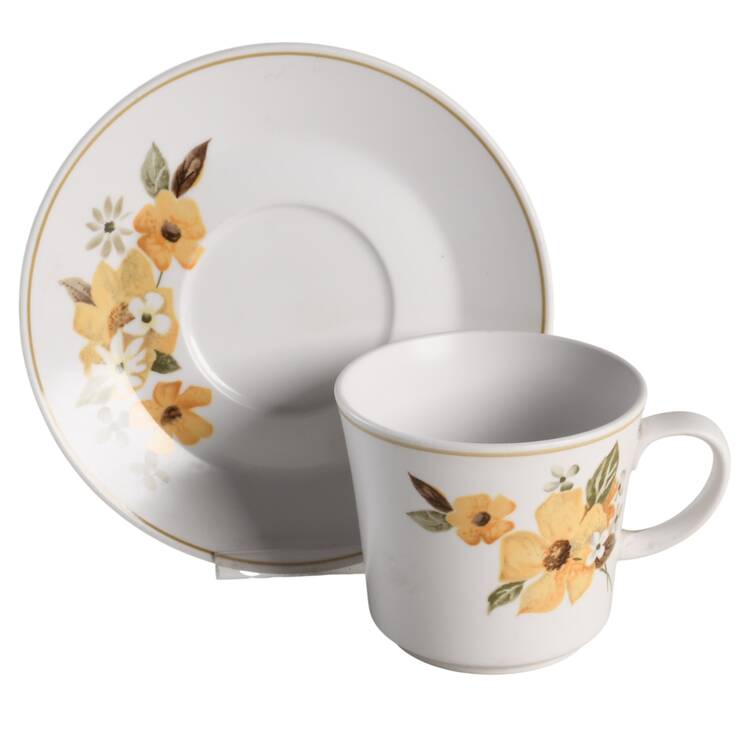 Lozinia Flat Cup & Saucer Set