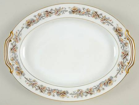 Lucerne 11" Oval Serving Platter