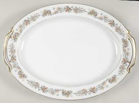 Lucerne 16" Oval Serving Platter