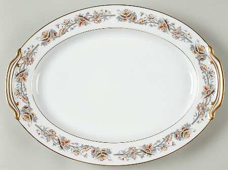Lucerne 13" Oval Serving Platter