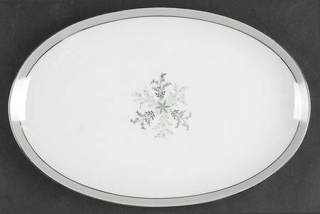 Lucille 12" Oval Serving Platter