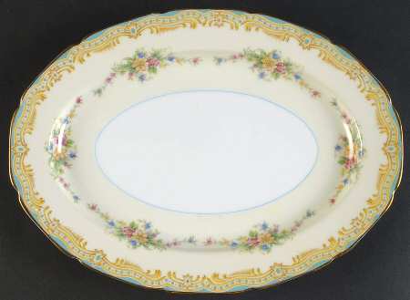 Lucine 12" Oval Serving Platter