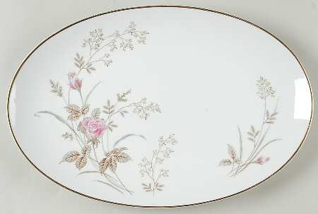 Luise 14" Oval Serving Platter