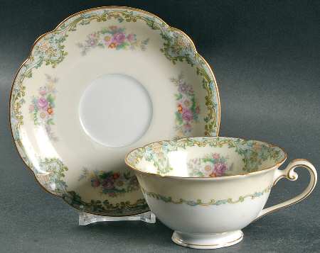 Luxoria Footed Cup & Saucer Set