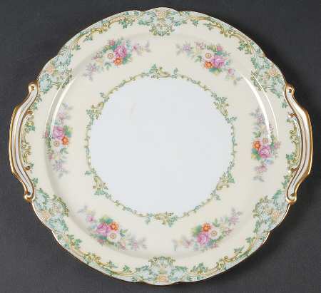 Luxoria Handled Cake Plate