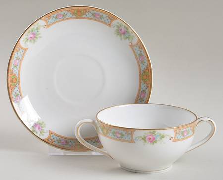 The Luzon Flat Bouillon Cup & Saucer