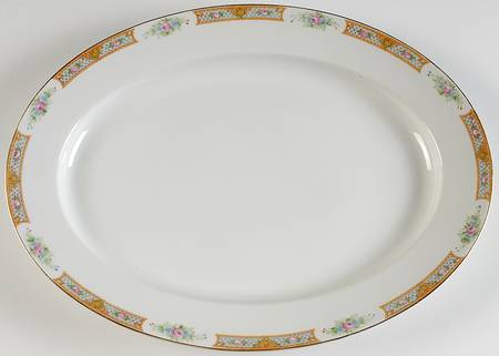 The Luzon 16" Oval Serving Platter