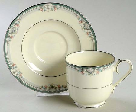 Lyndenwood Footed Cup & Saucer Set