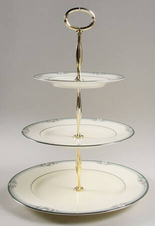 Lyndenwood 13 7/8"-14 1/4" 3-Tiered Serving Tray(DP,SP,BB) HC