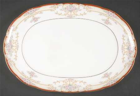 Lyndhurst 14" Oval Serving Platter
