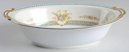 Lynrose 10" Oval Vegetable Bowl