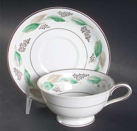 Lynwood Footed Cup & Saucer Set