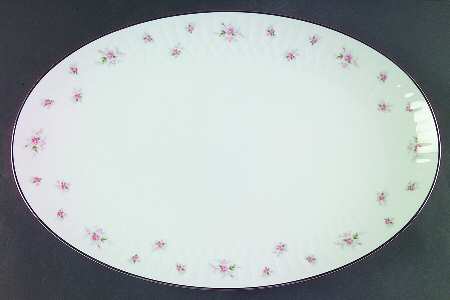 Mabel (Embossed) 16" Oval Serving Platter