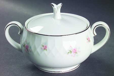Mabel (Embossed) Sugar Bowl & Lid