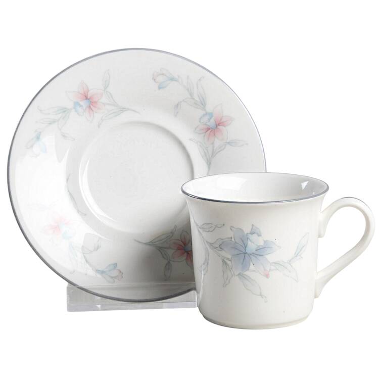 May Breeze Flat Demitasse Cup & Saucer Set