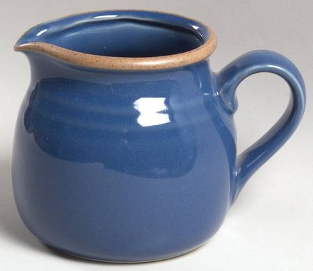 Madera Blue Creamer by Noritake
