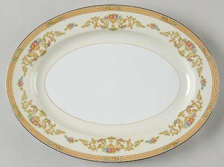 Madelon 11" Oval Serving Platter