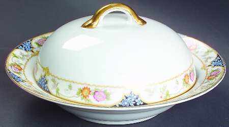 The Magenta Round Covered Butter
