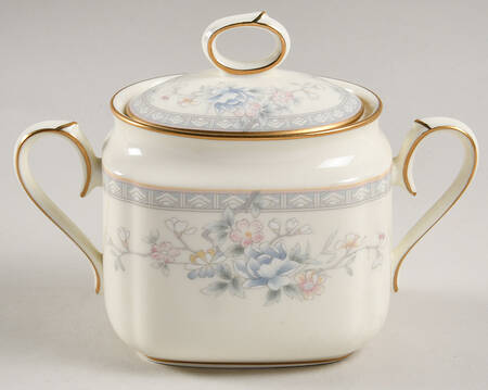 Mandarin Garden Sugar Bowl & Lid