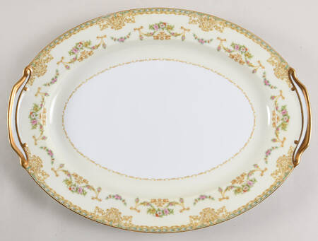 Magnolia 16" Oval Serving Platter