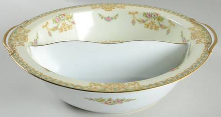 Magnolia Round Divided Vegetable Bowl