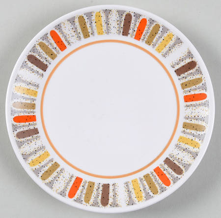 Mardi Gras Bread & Butter Plate