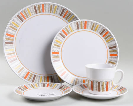Mardi Gras 5 Piece Place Setting