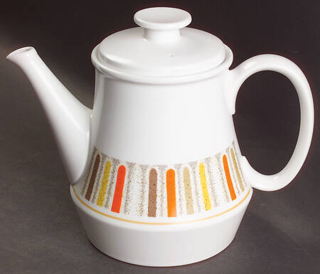 Mardi Gras Teapot & Lid
