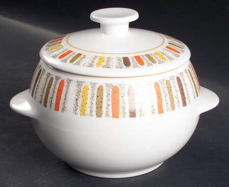 Mardi Gras Fondue Pot & Lid