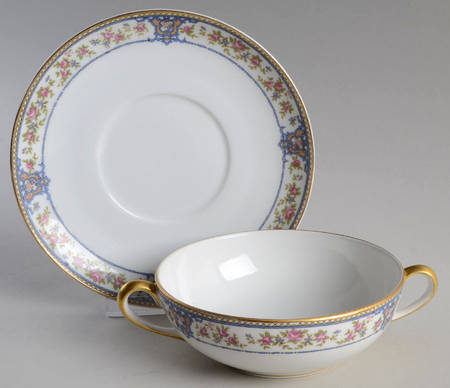 The Malay Flat Cream Soup Bowl & Saucer Set