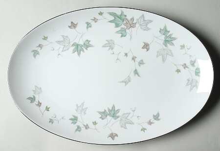 Maple Leaf 16" Oval Serving Platter
