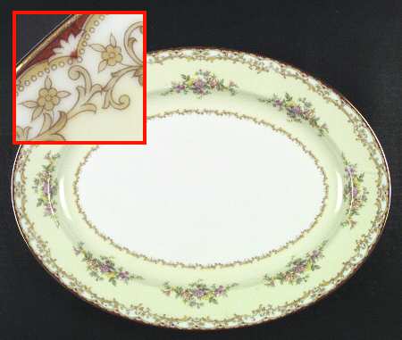 Malona 16" Oval Serving Platter