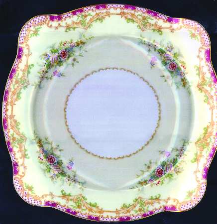 Malta Square Salad Plate