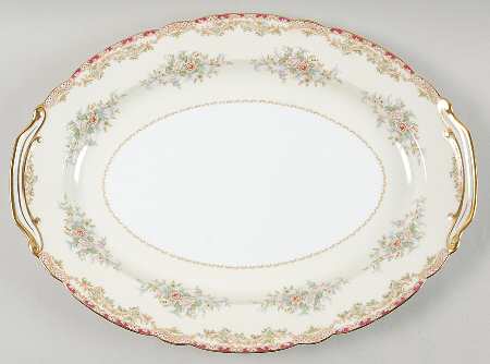 Malta 16" Oval Serving Platter