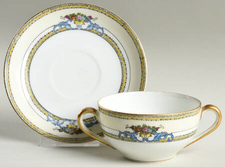 Malvern Flat Bouillon Cup & Saucer