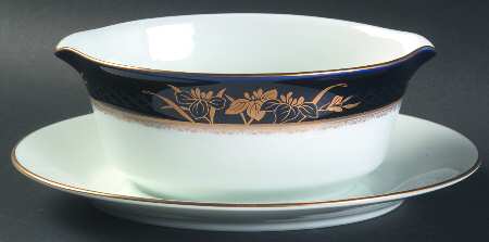 Mandalay Gravy Boat with Attached Underplate