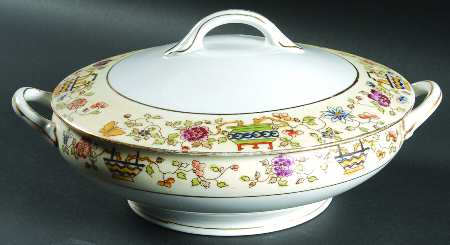 Mandarin Round Covered Vegetable