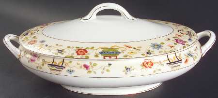 Mandarin Oval Covered Vegetable
