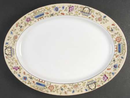 Mandarin 16" Oval Serving Platter